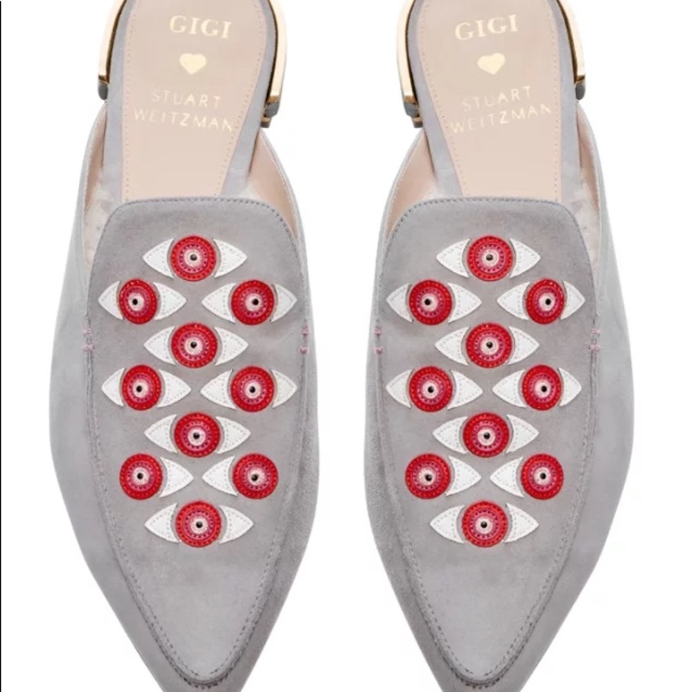 Stuart Weitzman x Gigi Hadid Eye Love Mule